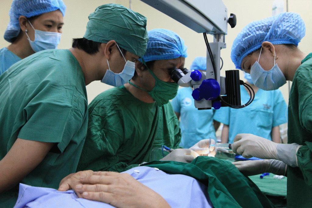 Mổ cườm mắt có được bảo hiểm không phụ thuộc vào sản phẩm bạn tham gia